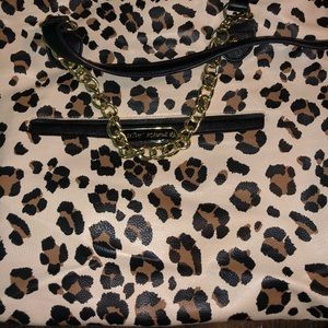 Betsey Johnson Leopard Tote